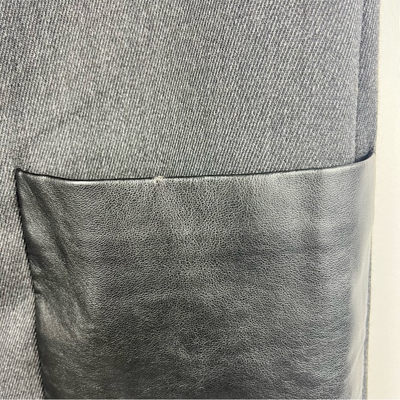 J. Crew Dark Gray Sleeveless Shift Dress Size 6 - Picture 4 of 11